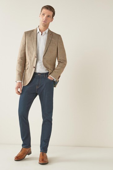 Joules slim fit blazer top