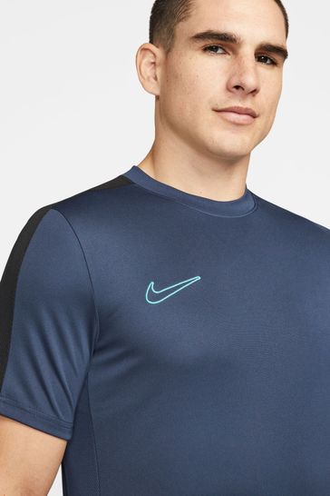 Navy blue nike top dri fit shirt