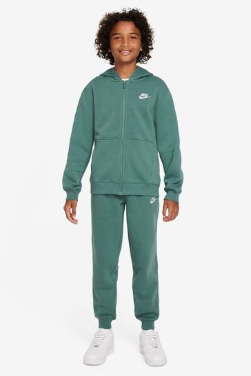 Nike Mid Green Club Fleece Tracksuit