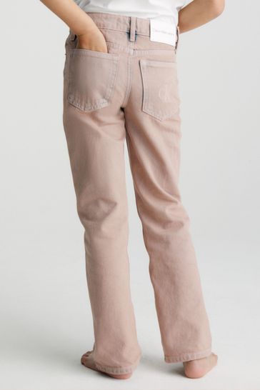 Calvin klein pink pants deals