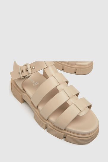 Buy Schuh Tiger Chunky Gladiator White Sandals from Next Canada
