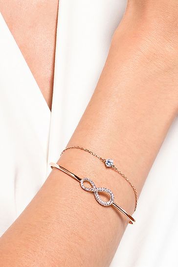 Infinity bangle gold outlet