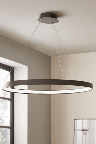 Pacific Grey Orion LED Round Pendant