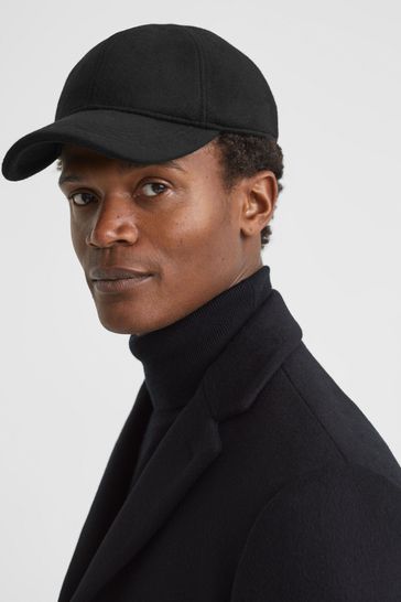 Wool blend baseball cap new arrivals