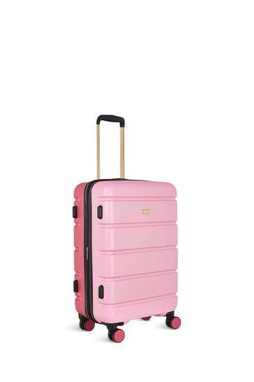 Radley London Pink Lexington  - Colour Block 4 Wheel Medium Suitcase