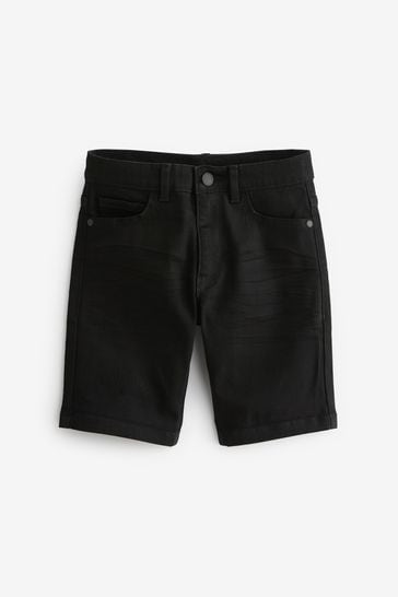 Black Denim Shorts (12mths-16yrs)