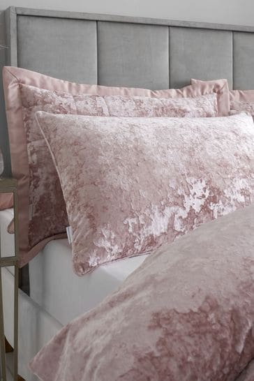 Crushed Velvet Duvet Cover And Pillowcase Set By Catherine Lansfield From Next Ireland - Next Pink Crushed Velvet Bedding Crushed Velvet Duvet Cover And Pillowcase Set By Catherine Lansfield From Next Ireland - Next Pink Crushed Velvet Bedding