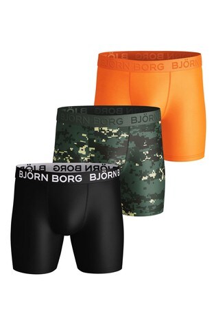 Bjorn Borg Digital Woodland Per Shorts Three Pack