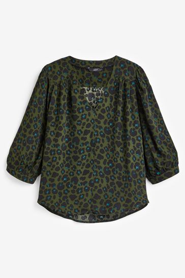 H&m animal print top top