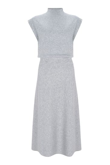 Mint velvet online grey dress