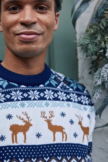 Mens patterned jumpers sale