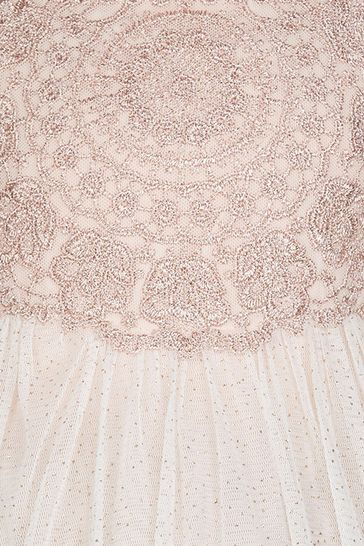 Buy Monsoon Pink Baby Estella Sparkle Dress from Next Ireland