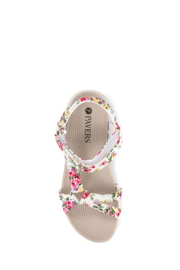 Pavers pink sandals store