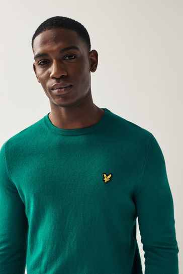 Buy Lyle Scott Crew Neck Cotton Merino Jumper from Next Canada
