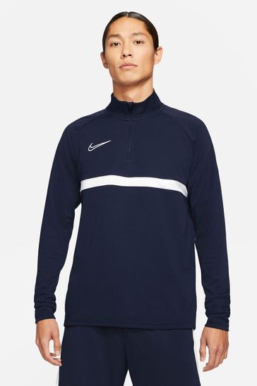 Nike Navy Dri-FIT Academy Drill Top