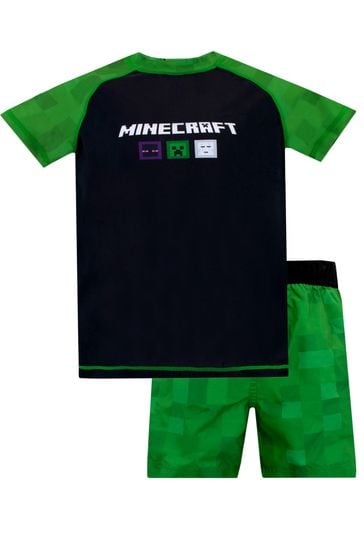 Minecraft swim shirt 2025