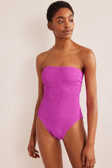 Pink 2025 bandeau swimsuit
