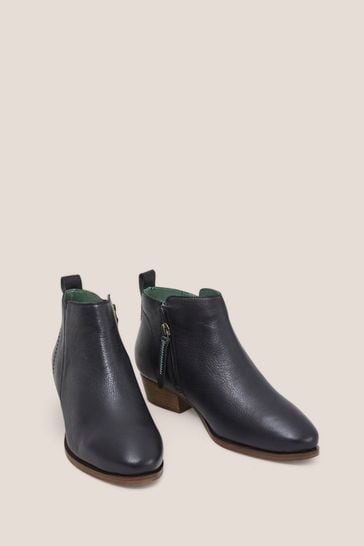 White stuff black ankle outlet boots