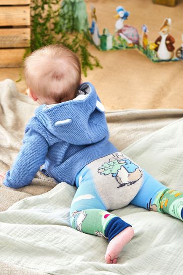 Hooded baby cardigan best sale