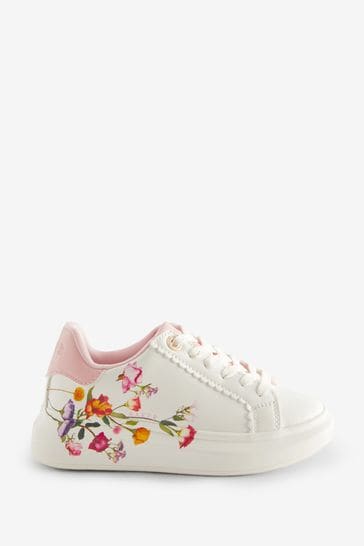 Baker by Ted Baker Girls Floral Chunky Trainers