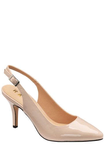 Cream court shoes next clearance