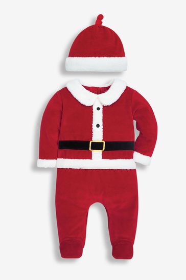 Buy JoJo Maman B b Red 2 Piece Father Christmas Outfit Set from