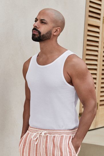 Next white vest outlet