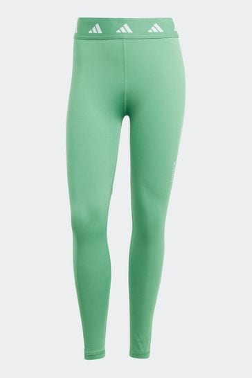 Buy adidas Green Techfit 7 8 Leggings from Next Croatia