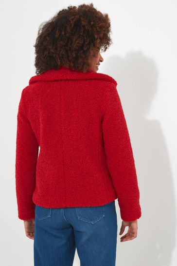 Buy Joe Browns Red Cosy and Cute Teddy Jacket from Next Luxembourg