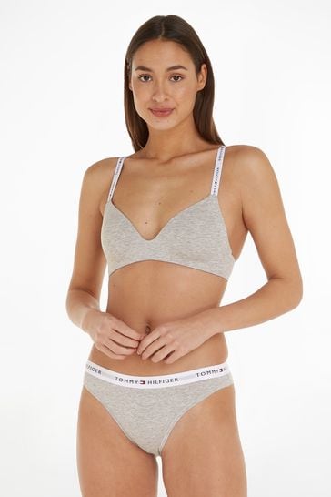 Tommy Hilfiger Heather Lightly Lined Triangle Bra from Next USA