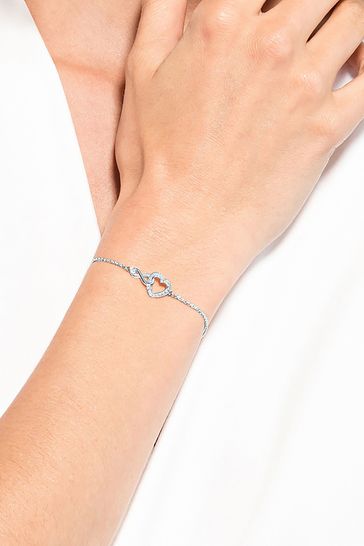 Infinity swarovski bracelet hotsell