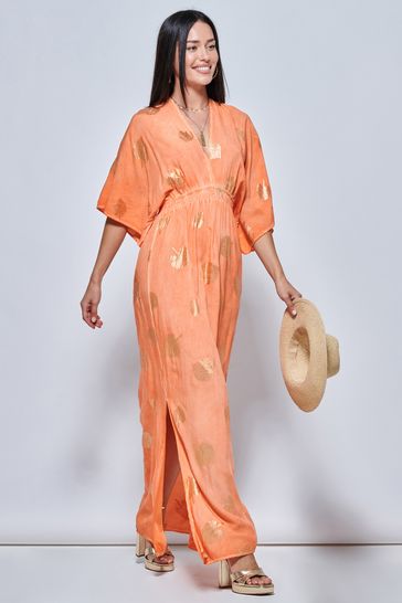 Orange holiday dress hotsell
