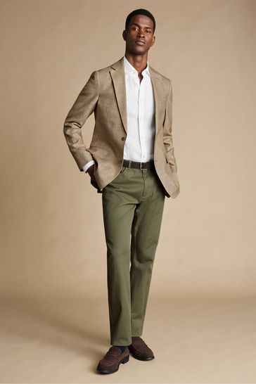 Charles tyrwhitt linen new arrivals trousers