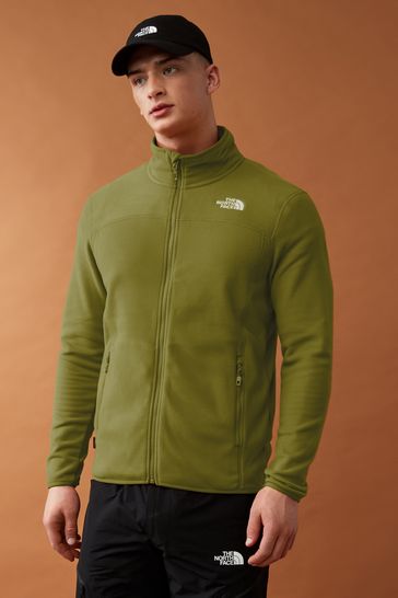 Buy The North Face Green Glacier Full Zip Fleece from Next Luxembourg