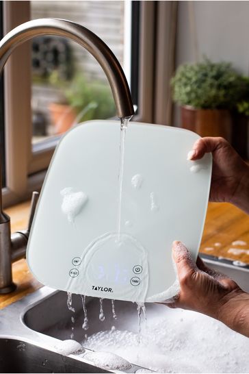 Silver Waterproof 14kg Kitchen Digital Scale