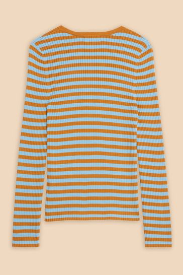 White stuff shop orange jumper