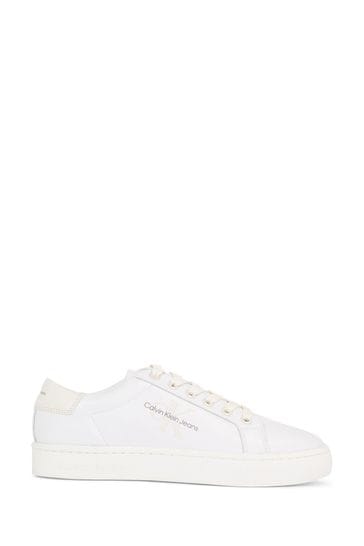 Calvin klein white shoes best sale