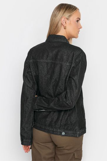 Buy Long Tall Sally Black Denim Jacket from Next Ireland