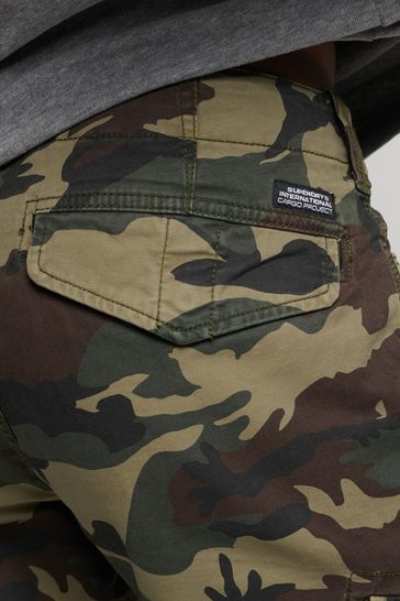 Superdry camouflage sales cargo pants