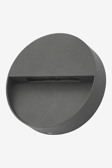 Dar Lighting Grey Ugo Outdoor LED Wall Light