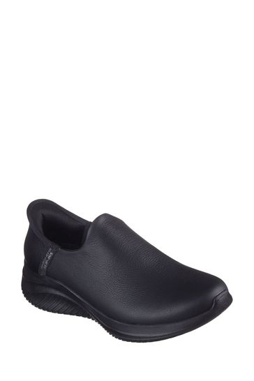 All black deals skechers shoes