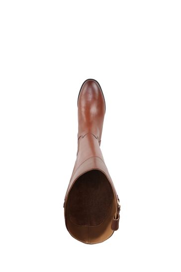 Vionic Leather Phillipa Knee High Brown Boots