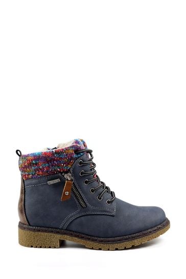 Blue hot sale waterproof boots