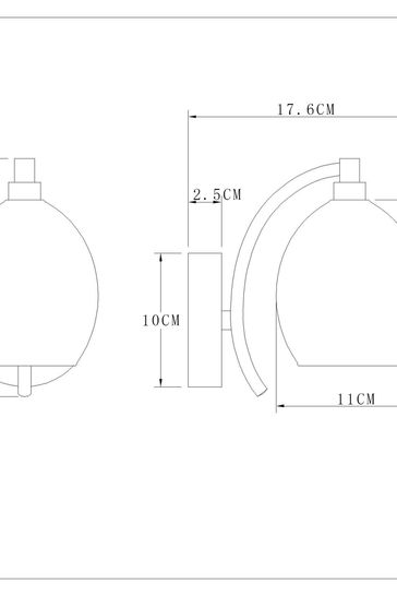 Next bella wall light hotsell