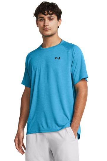 Under Armour Blue Tech Short Sleeve Crew T-Shirt