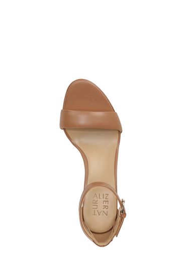 Naturalizer tan sandals on sale