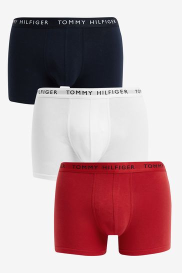 Buy Tommy Hilfiger Multi Premium 3 Pack Trunks from Next Luxembourg