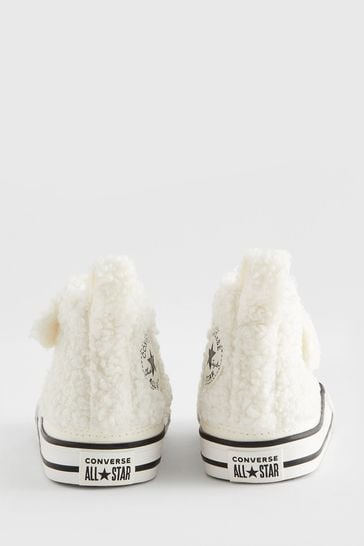 High top converse sales with fur