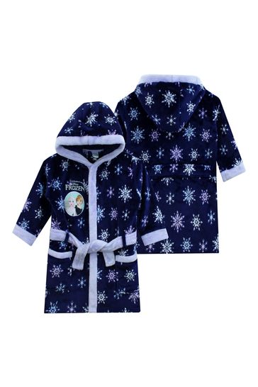 Character Blue Kids Disney Frozen Dressing Gown