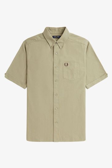 Buy Fred Perry Short Sleeve Oxford Shirt from Next Singapore